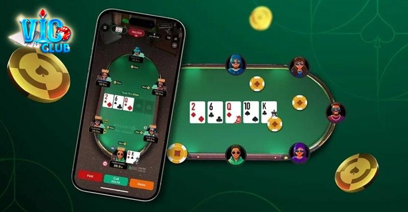 Các vòng cược chi tiết trong game bài Poker