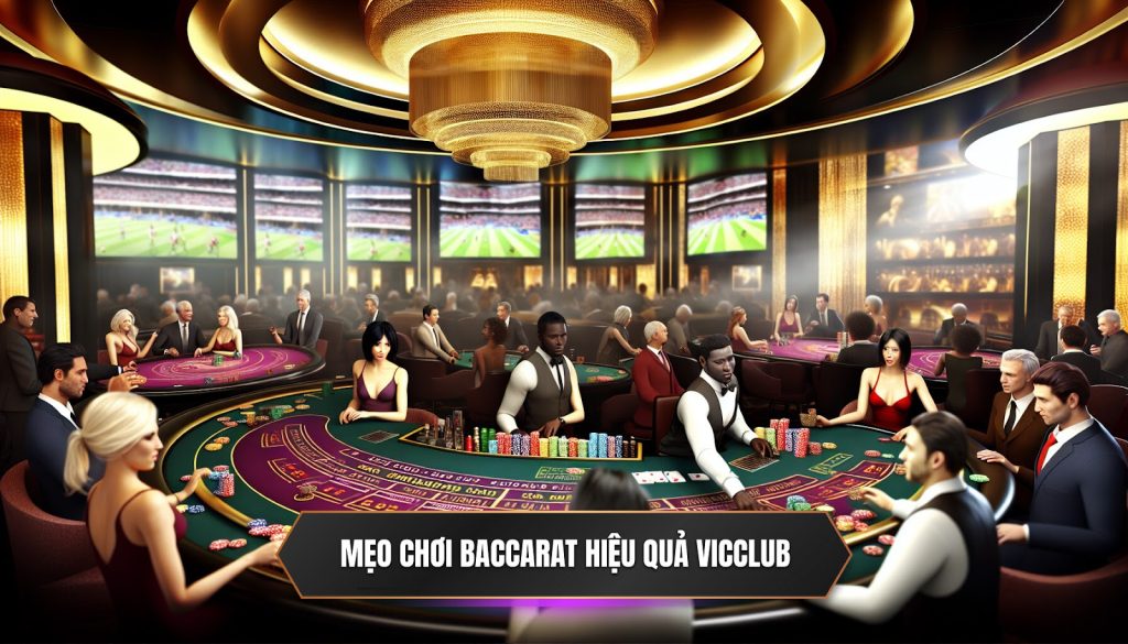 Mẹo chơi baccarat hiệu quả VICCLUB