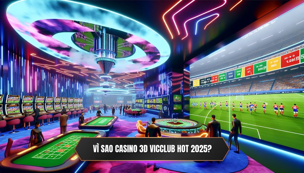 Vì sao casino 3D VICCLUB hot 2025